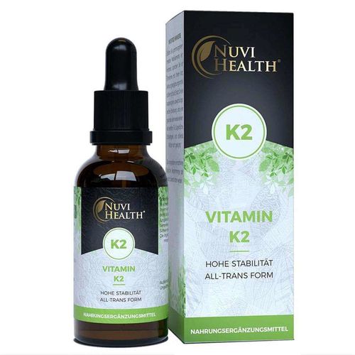 Nuvi Health Vitamin K2 MK7 - 200 g 1700 Tropfen = 50 ml