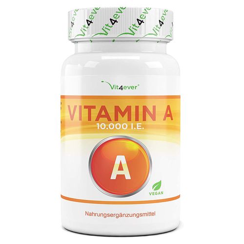 Vit4ever Vitamin A 10.000 I.E. 3000 g 240 Tabletten