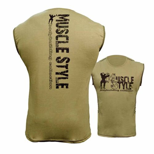 MuscleStyle Tank Top Sand