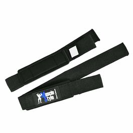 MuscleStyle Lifting Straps Zughilfe 1 Paar Blau