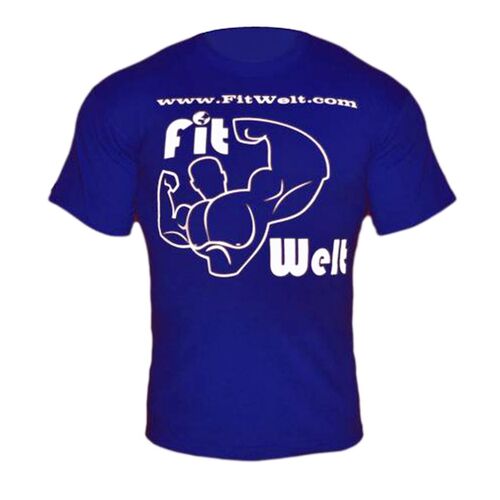 FitWelt T-Shirt Blau
