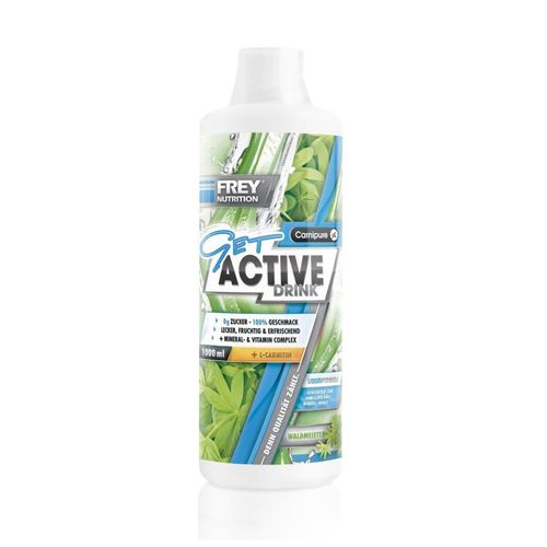 Frey Nutrition Get Active Drink 1000ml Waldmeister