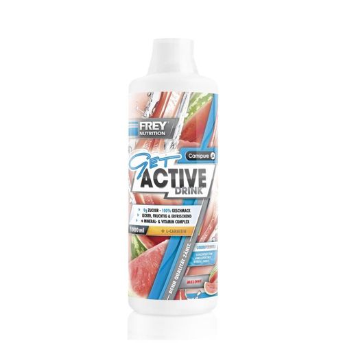 Frey Nutrition Get Active Drink 1000ml Gr�ne Melone