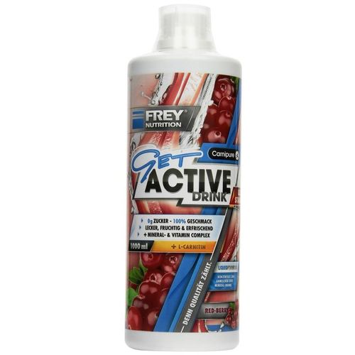 Frey Nutrition Get Active Drink Ultra Strong 1000ml Red-Berry