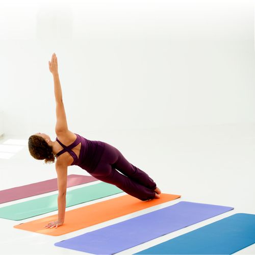 Yogistar Yogamatte Yogimat Pro - Anthrazit-Hellblau