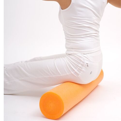 Yogistar Pilates Rolle 15x90,5cm - Grau-Violett