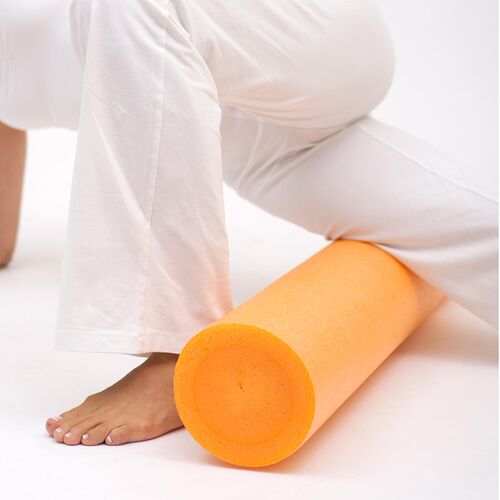 Yogistar Pilates Rolle 15x90,5cm - Grau-Violett