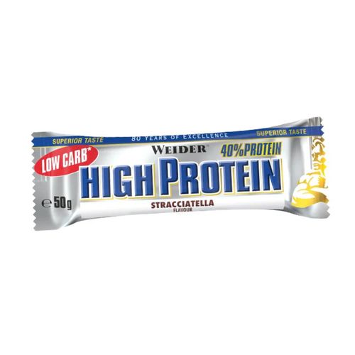 Weider High Protein Bar 24x50g Stracciatella