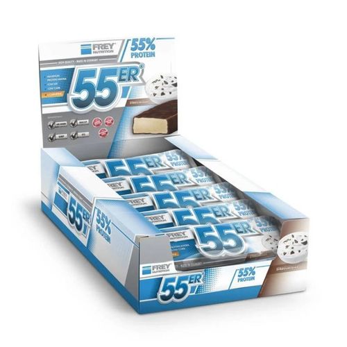 Frey Nutrition 55er Protein Bar 20x50g Vanille-Crisp