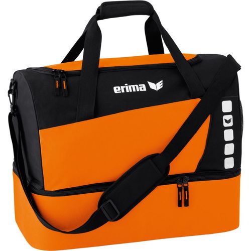 Erima Club 5 Sporttasche mit Bodenfach Gre L orange/schwarz