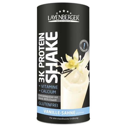 Layenberger 3K Protein Shake 360g Vanille-Sahne