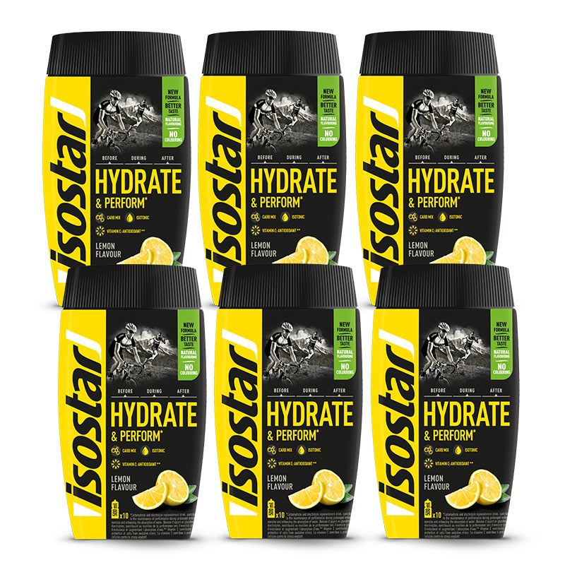 Hydrate & Perform Sport Drink Lemon Flavour 400g - IsoStar