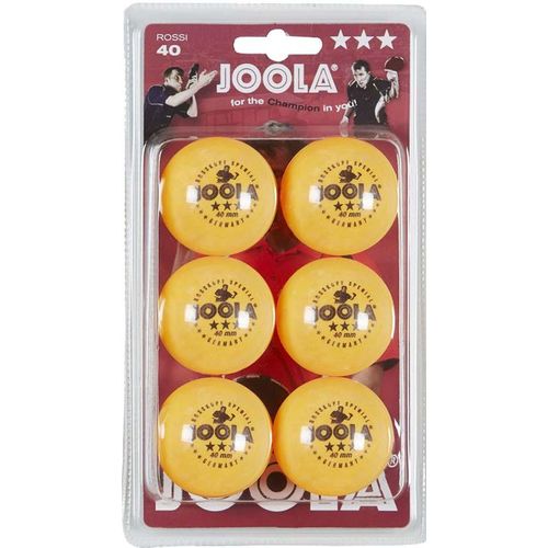 Joola Tischtennisblle Rossi *** 6er Blister Orange