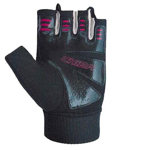 Chiba Lady Wristpro Trainingshandschuhe Dunkelgrau/rosa - L