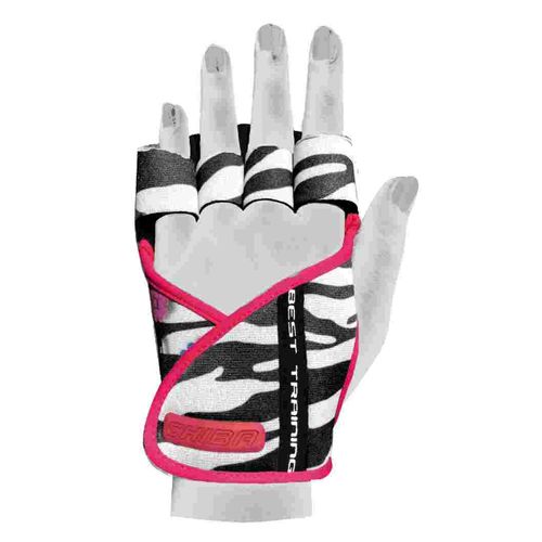 Chiba Lady Motivation Glove Trainingshandschuhe Schwarz/wei/pink