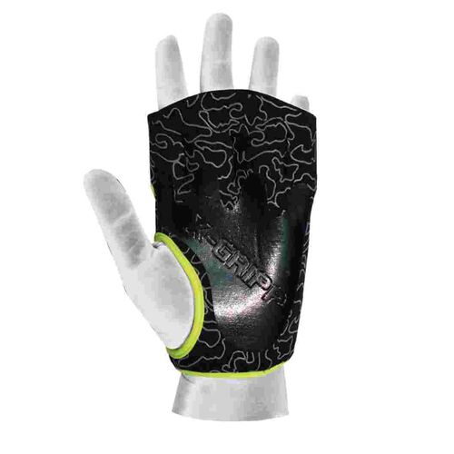Chiba Lady Motivation Glove Trainingshandschuhe Schwarz/grau/neongelb - M