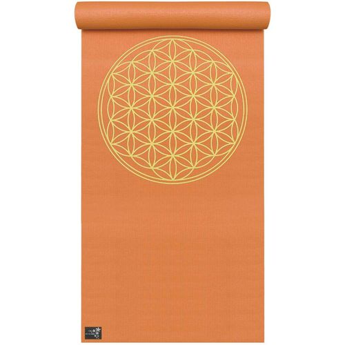 Yogistar Yogamatte Basic Flower of Life - mango