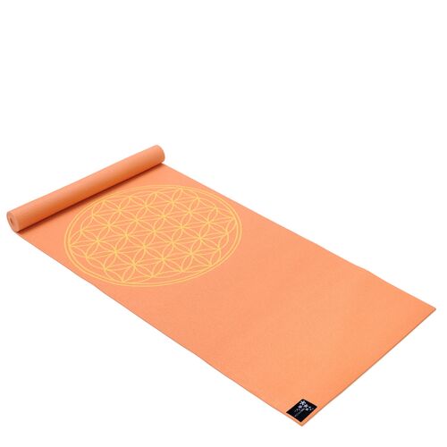 Yogistar Yogamatte Basic Flower of Life - mango