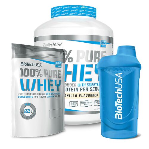 Biotech USA 100% Pure Whey + Shaker
