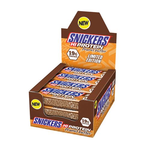 Snickers Hi Protein Riegel Peanut Butter 12 x 57g