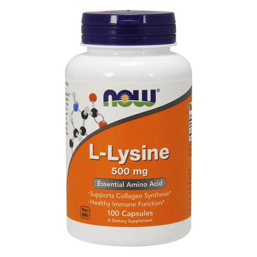Now Foods L-Lysin 500mg 100 Kapseln