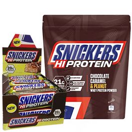 Snickers Protein Pulver 875g + Snickers Protein Riegel...