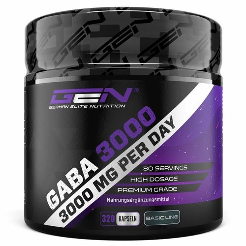 GEN Nutrition Gaba 3000 320 Kapseln