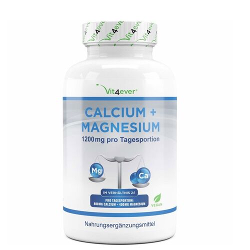 Vit4ever Calcium + Magnesium 365 Tabletten