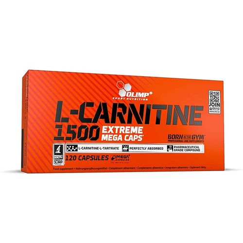 Olimp L-Carnitine1500 Extreme Mega Caps 120 Kapseln