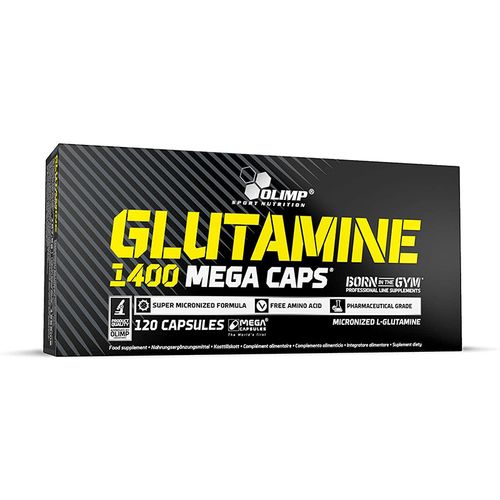Olimp Glutamine 1400 Mega Caps 120 Kapseln