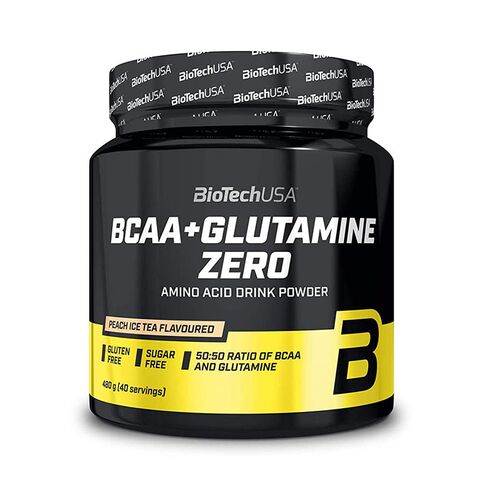 Biotech USA BCAA + Glutamin Zero 480 g Zitrone