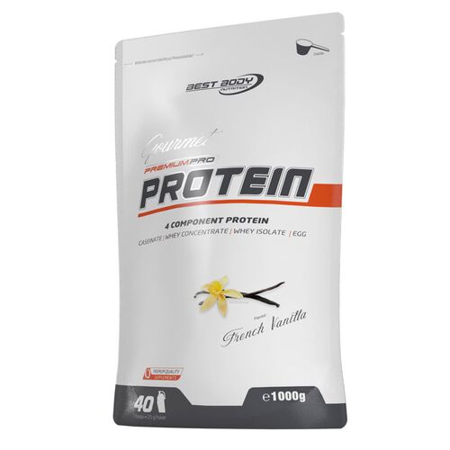Best Body Nutrition Gourmet Premium Pro Protein 1000g French Vanilla