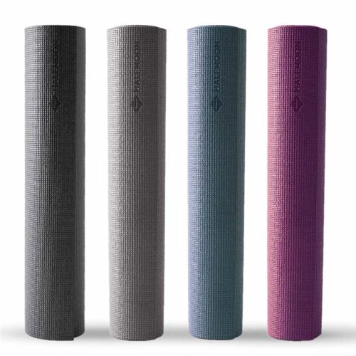Halfmoon Deluxe Studio Mat Yogamatte Fossil Grey