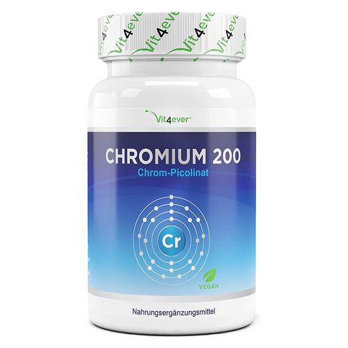 Vit4ever Chromium 365 - 200 mcg Chrom-Picolinat 365 Tabletten