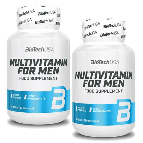Biotech USA Multivitamin for Men 60 Tabletten 2er Set