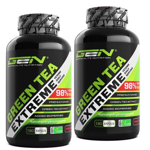 GEN Nutrition Green Tea Extreme 180 Kapseln 2er Set