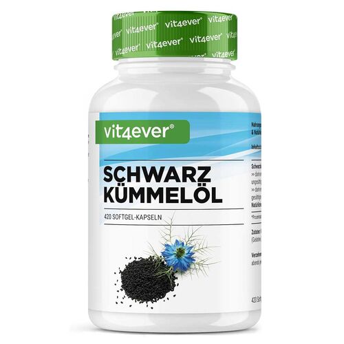 Vit4ever Schwarzkmmell 420 Kapseln