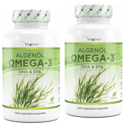 Vit4ever Algenl Omega 3 90 Kapseln 2er Set