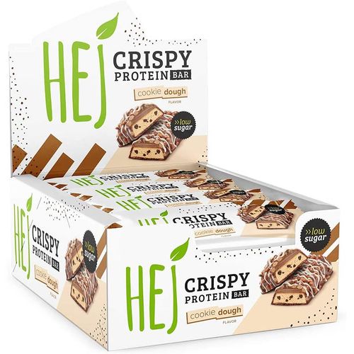 HEJ Natural Crispy Protein Bar 12x45g