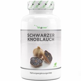 Vit4ever Schwarzer Knoblauch Extrakt 180 Kapseln