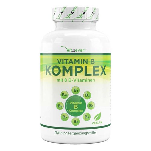Vit4ever Vitamin B Komplex 8 B-Vitamine 500 Tabletten