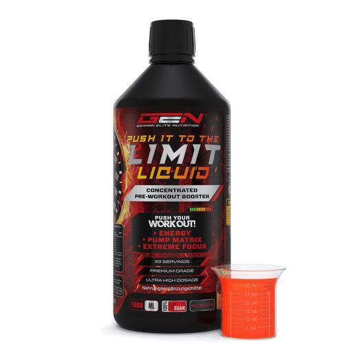 GEN Nutrition Push it to the Limit Liquid 1000 ml