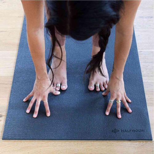 Halfmoon Essential Studio Mat Yogamatte Plum