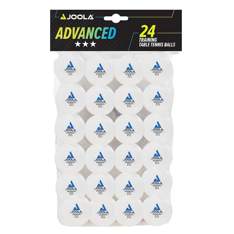 Joola Blau Tischtennisb?Lle Advanced Training 40+ Wei? 24Er Ballset