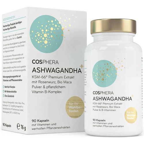 Cosphera Ashwagandha + 90 Kapseln