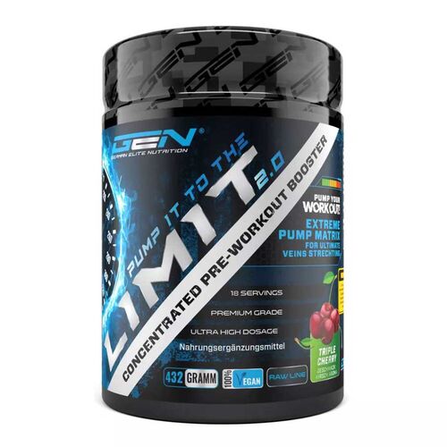 GEN Nutrition Pump it to the Limit 510 g Triple Cherry