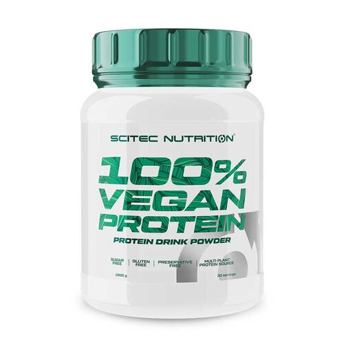 Scitec Nutrition 100% Vegan Protein 1000g Haselnuss Wallnuss