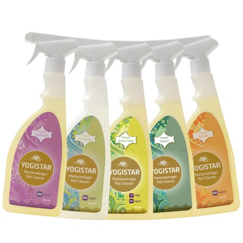 Yogistar Bio Yogamatten-Reiniger 500 ml Fresh Green Lime