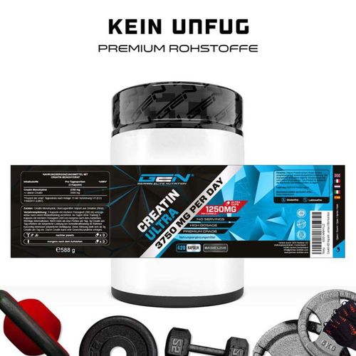 GEN Nutrition Creatine Ultra 420 Kapseln