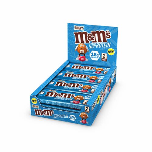 M&M Crispy High Protein Bar 12 x 52 g